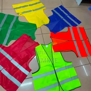 Orange and Green Reflector Jackets