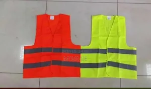 Orange and Green Reflector Jackets
