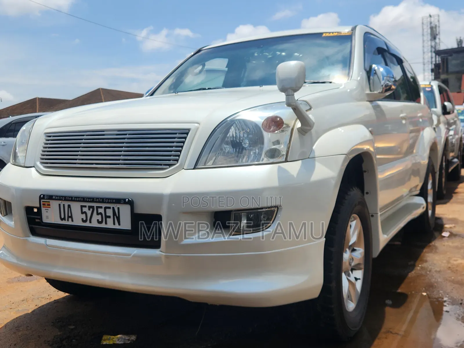 Toyota Land Cruiser Prado 2009 White