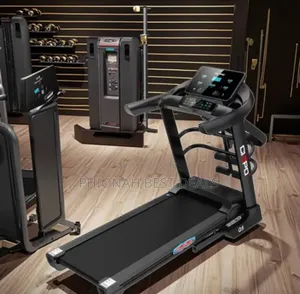 Electric Treadmill With Foldable Touch Screen