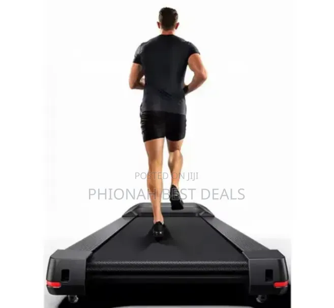 Electric Treadmill With Foldable Touch Screen