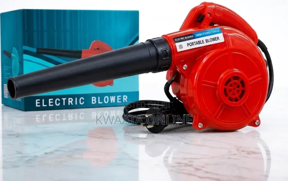 Portable Electric Air Blower & Dust Cleaner - 750W, 2.3m3/Min Air Flow