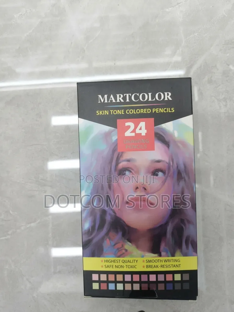 Martcolor Skin Tone Colored Pencils (24 Colors)