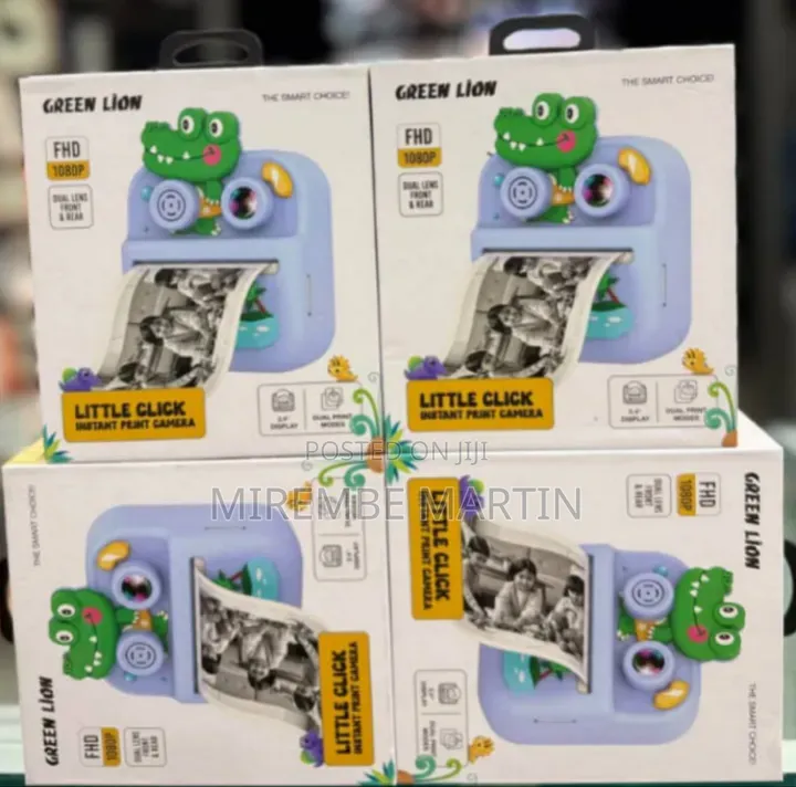 Green Lion Little Click Instant Print Camera