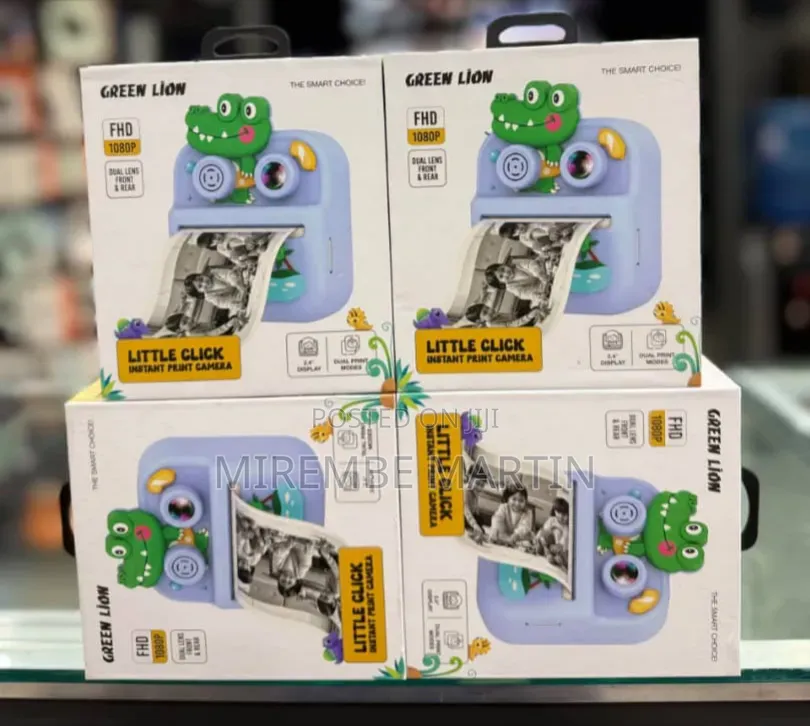 Green Lion Little Click Instant Print Camera