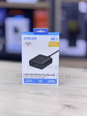 Anker 112W USB C Charger, 6 Port Gan Charging Station