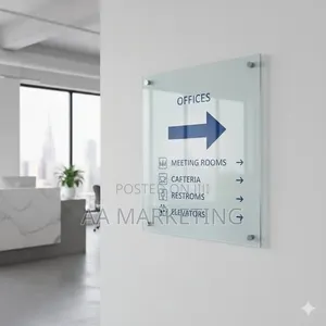 MISSION, VISION, STRATEGY and CORE VALUES Office Acrlic Display Panels