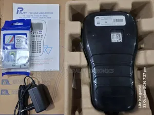 Professional Label Printer With Backup Battery