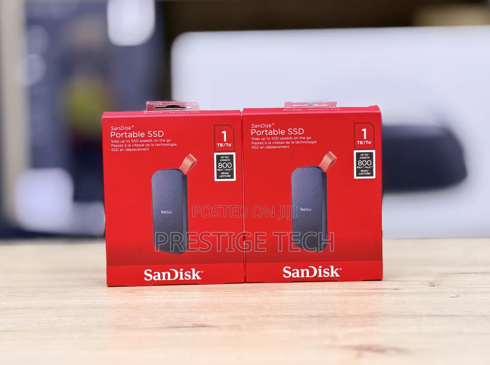 Sandisk External Portable SSD 1TB 800mbps