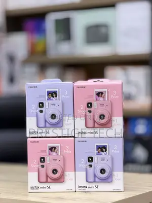 Fujifilm Instax Mini SE Instant Camera With Brightness Adjustment
