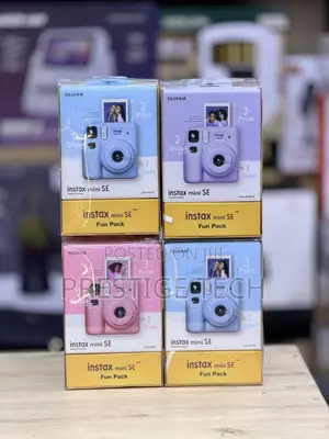 Instax Mini SE Fun Pack Instant Camera With 10 Sheets Instant Film