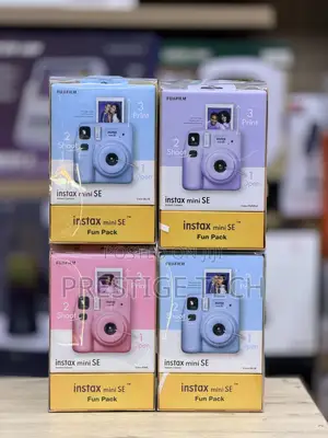 Instax Mini SE Fun Pack Instant Camera With 10 Sheets Instant Film