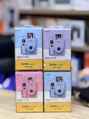 Instax Mini SE Fun Pack Instant Camera With 10 Sheets Instant Film