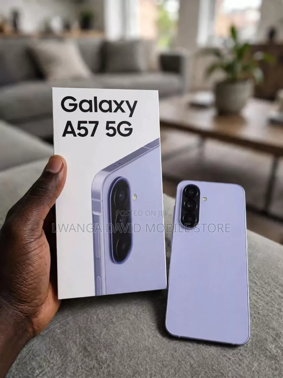 New Samsung Galaxy A57 256 GB Purple