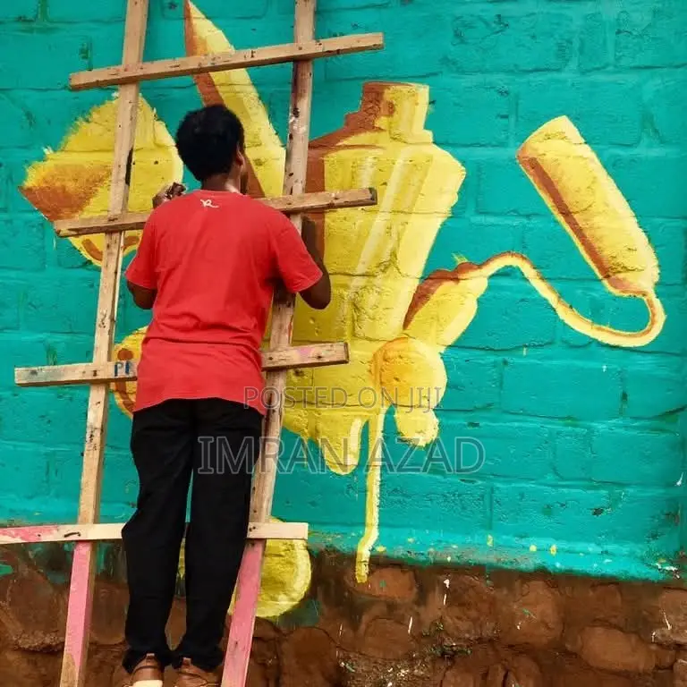 Original Paintings and Portraits Can Also Do Graffiti