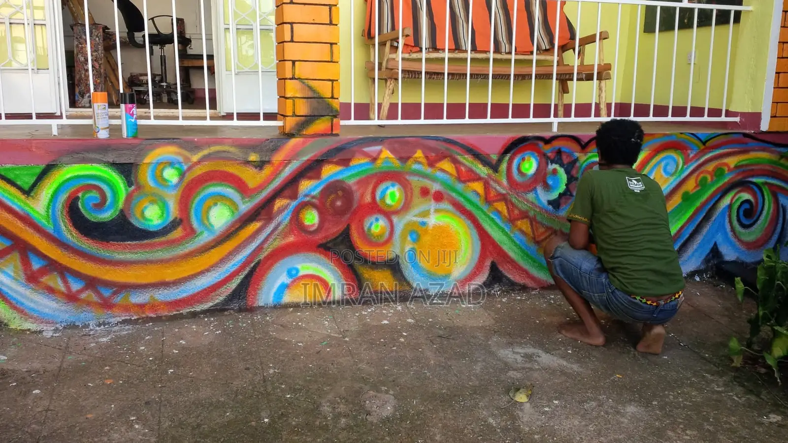 Original Paintings and Portraits Can Also Do Graffiti