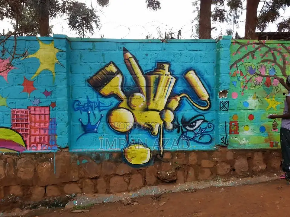 Original Paintings and Portraits Can Also Do Graffiti