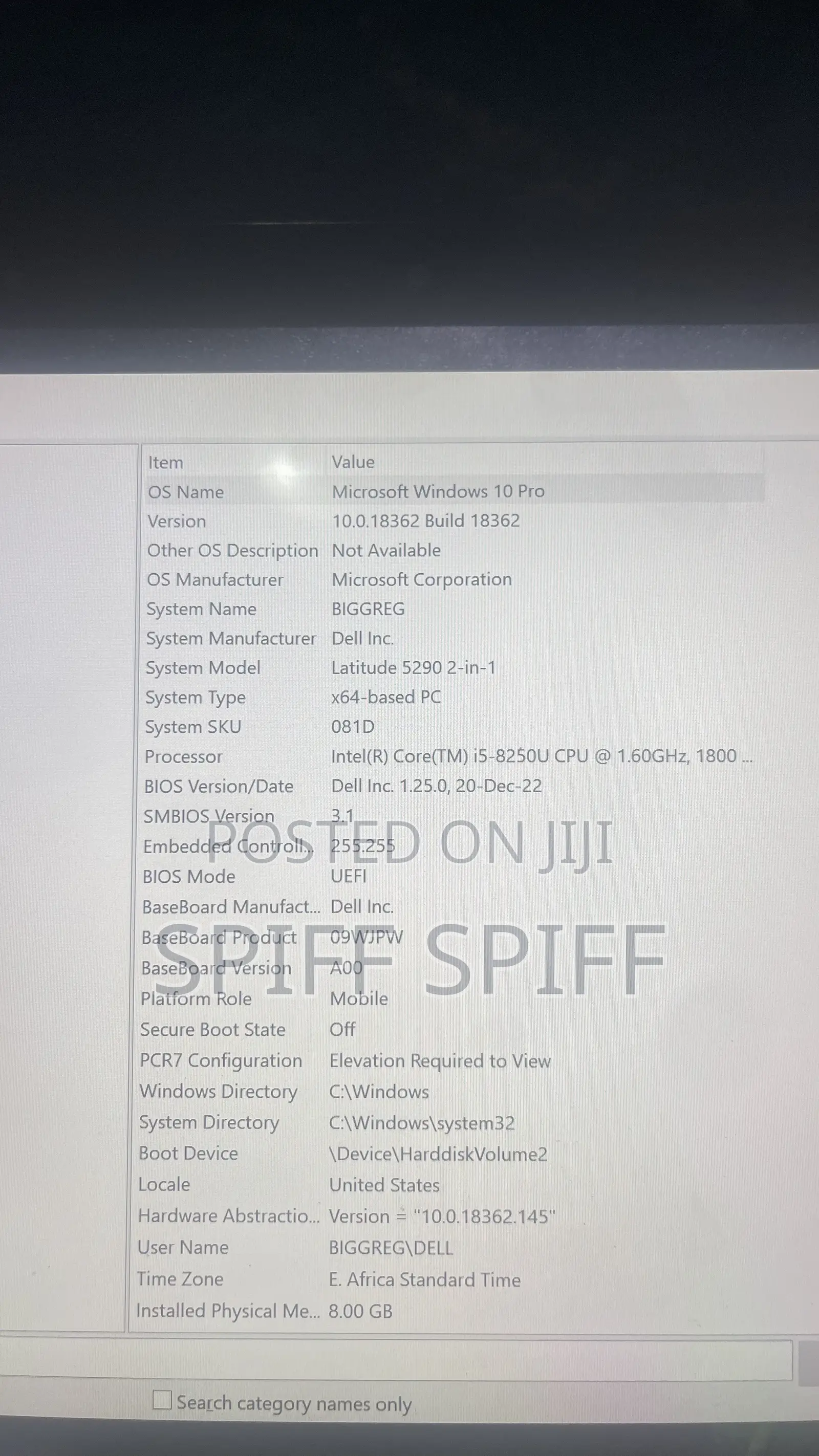 Laptop Dell Latitude 5290 8GB Intel Core i5 HDD+SSD 256GB