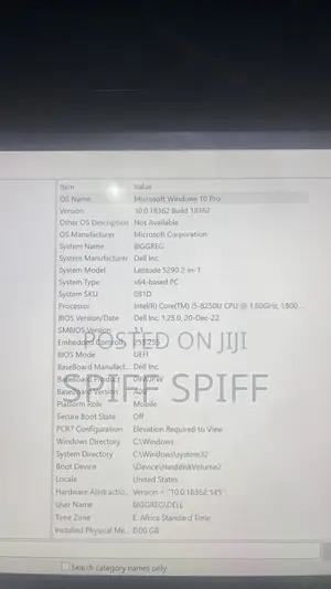 Laptop Dell Latitude 5290 8GB Intel Core i5 HDD+SSD 256GB