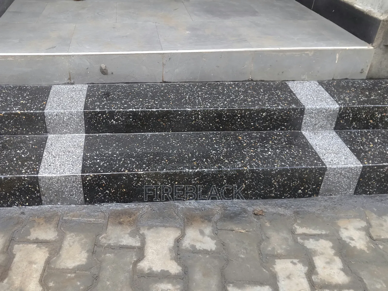Home Terrazo Steps. Shinning Forever