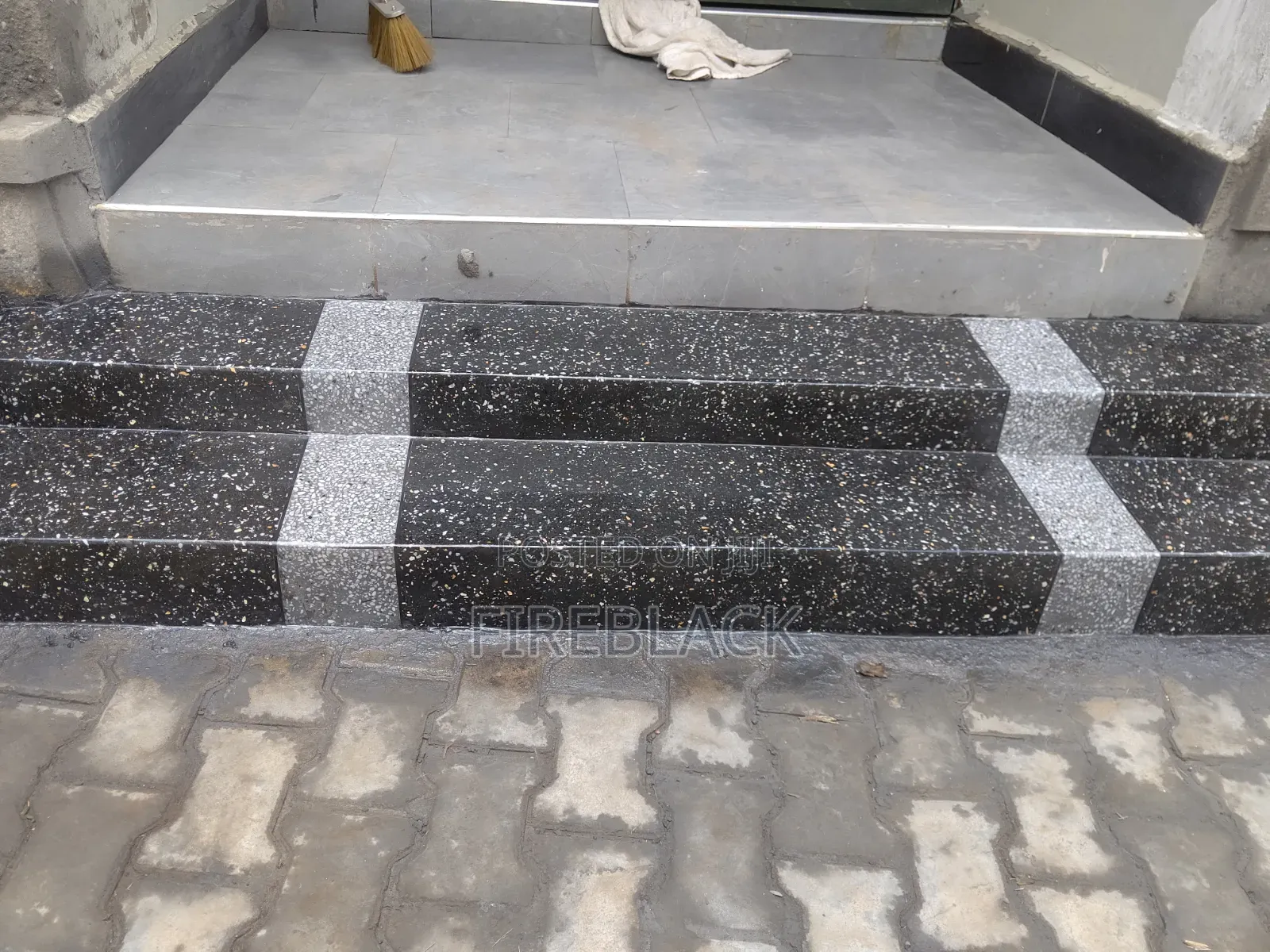 Home Terrazo Steps. Shinning Forever