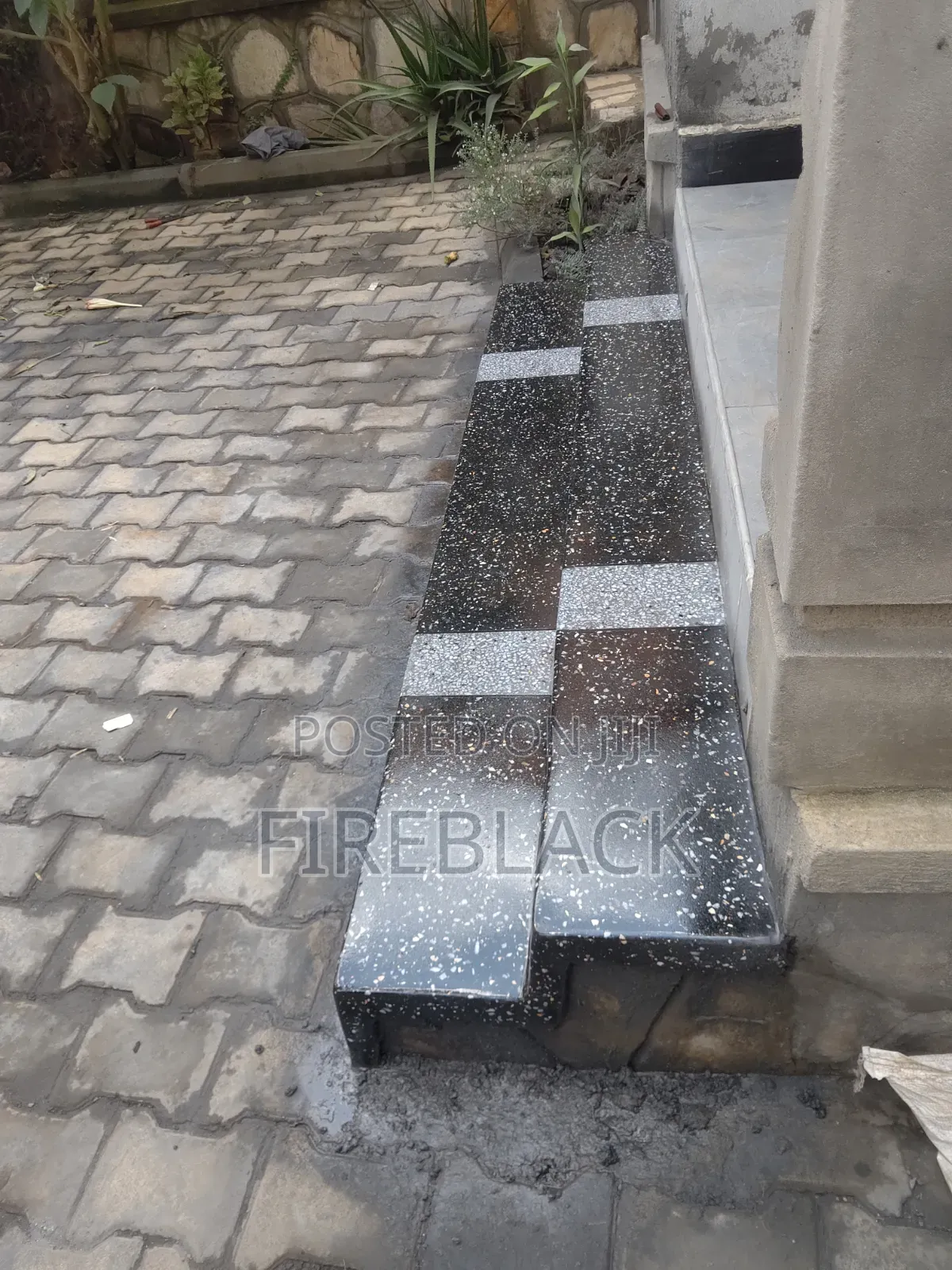 Home Terrazo Steps. Shinning Forever