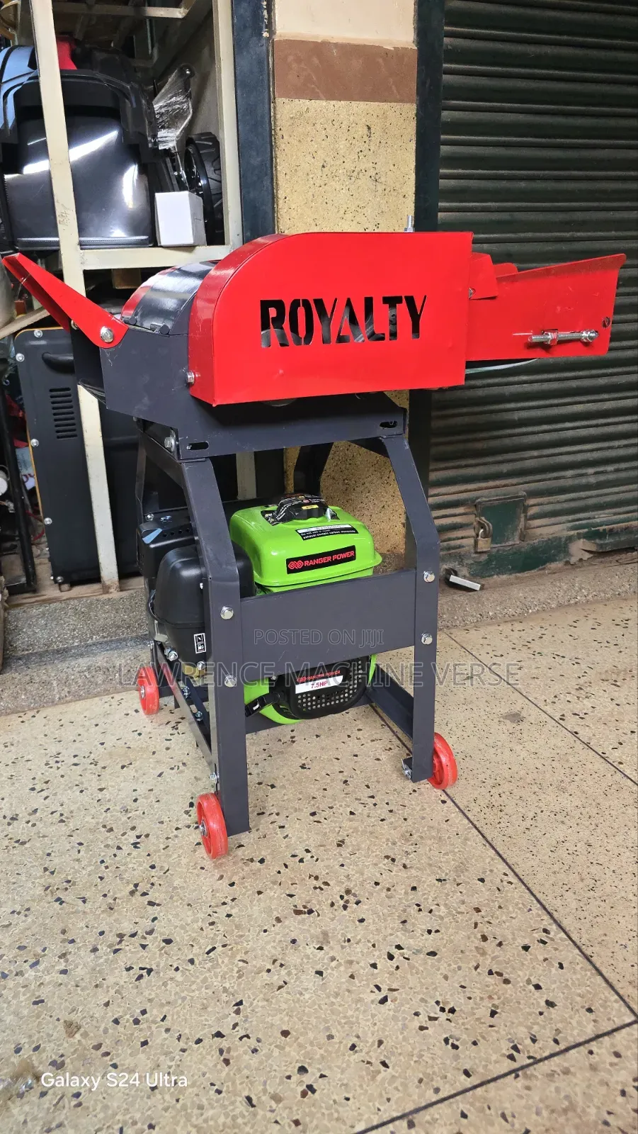 Gasoline Chaff Cutter 7.5HP