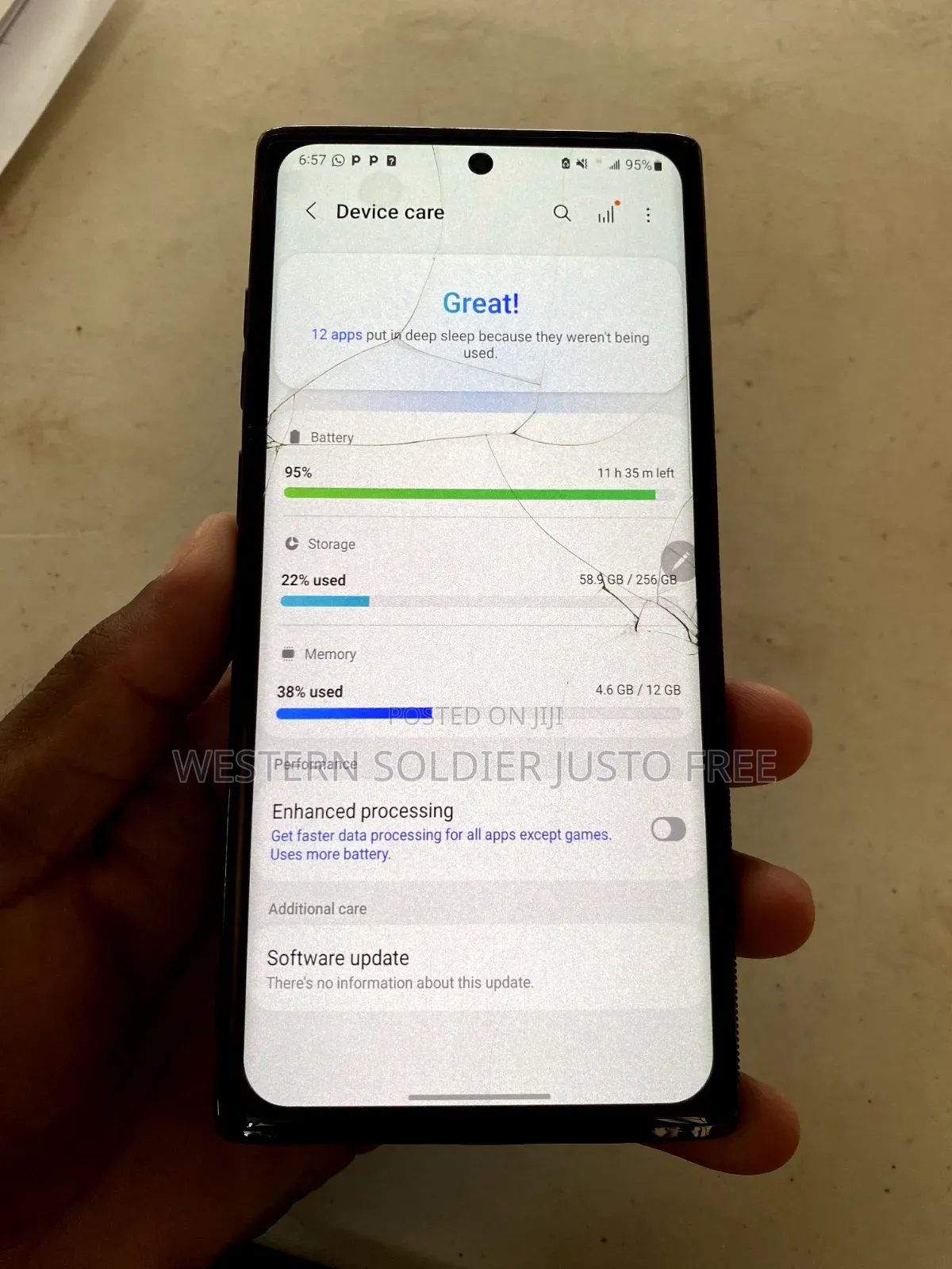 Samsung Galaxy Note 10 Plus 5G 256 GB White
