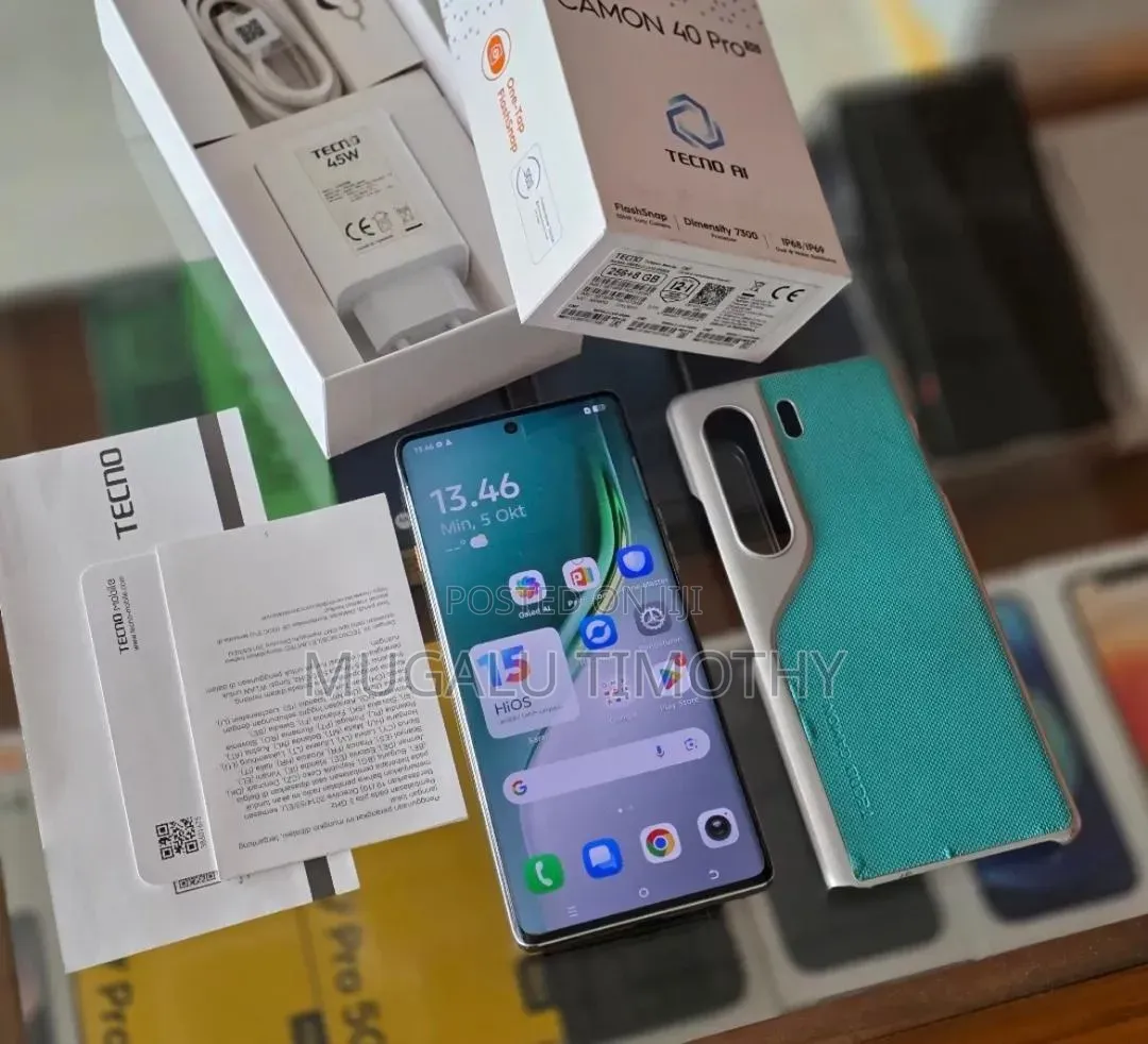 New Tecno Camon 40 Pro 4G 256 GB Green
