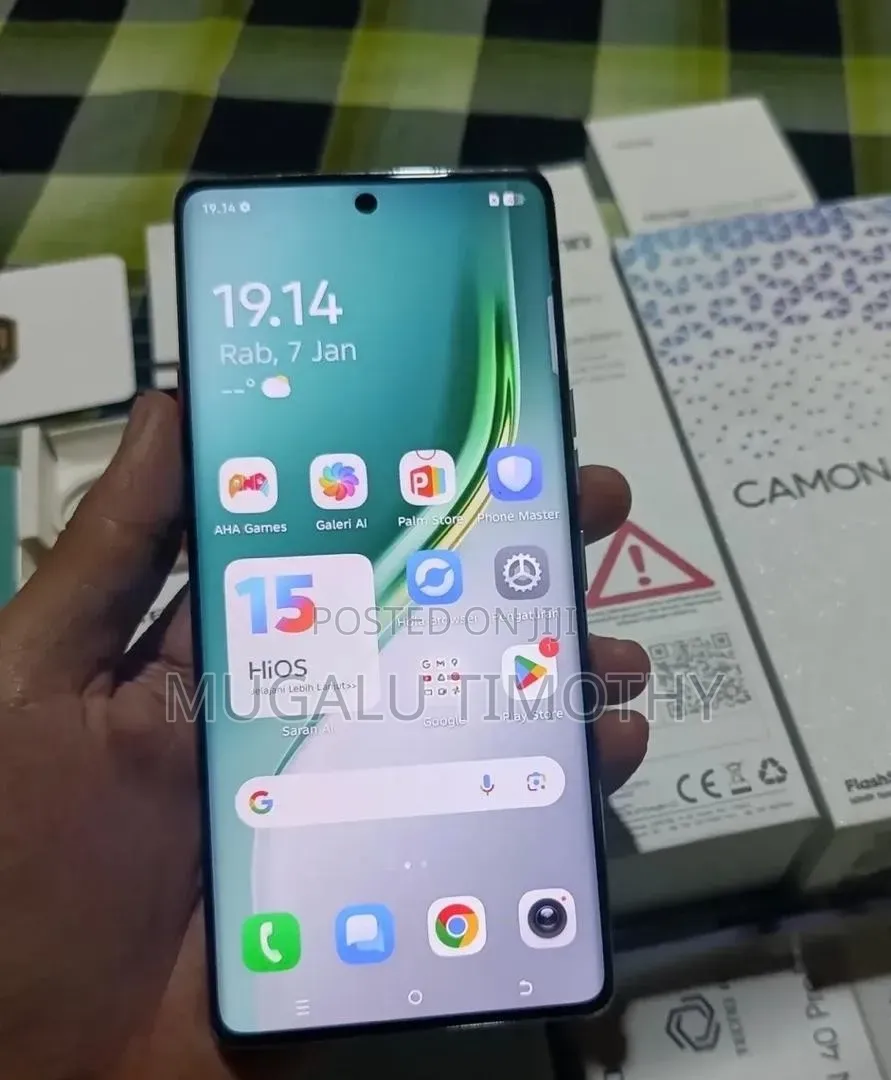 New Tecno Camon 40 Pro 4G 256 GB Green