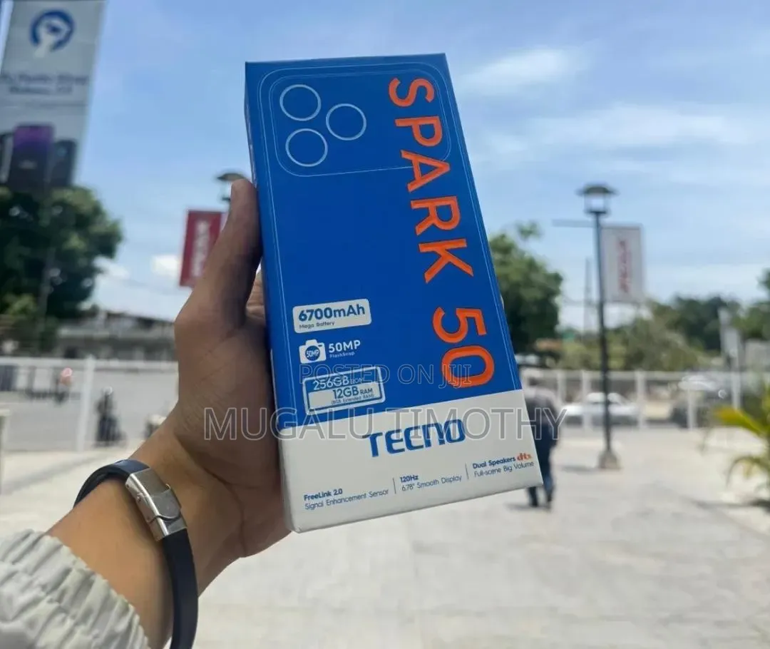 New Tecno Spark 50 128 GB Blue