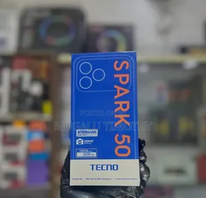 New Tecno Spark 50 128 GB Blue