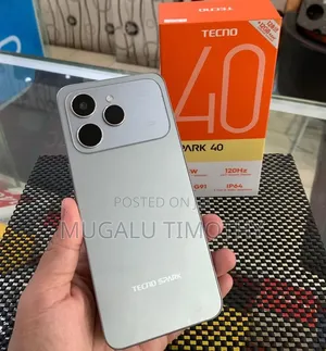 New Tecno Spark 40 256 GB Silver