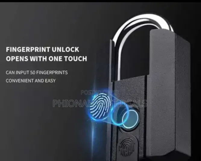 Fingerprint Unlock Padlock