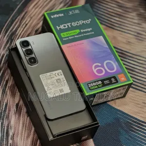 New Infinix Hot 60 Pro+ 256 GB Black