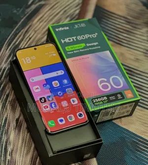 New Infinix Hot 60 Pro+ 256 GB Black
