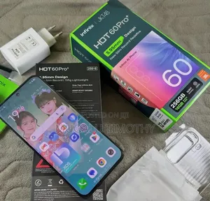 New Infinix Hot 60 Pro+ 256 GB Black