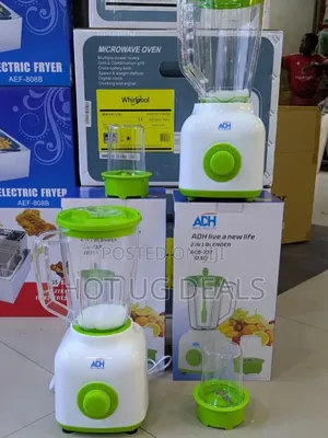 ADH 2-in-1 Electric Blender With 1.5L Unbreakable Jar & Grinder Mill