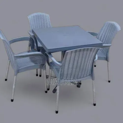 Dinning Set With 1 Table and 4 Chairs