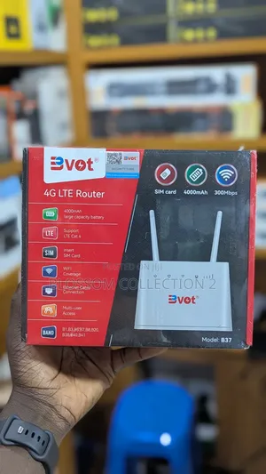 Bvot B37 4G LTE Router 4000mah Rechargeable Router With 4g Simcard