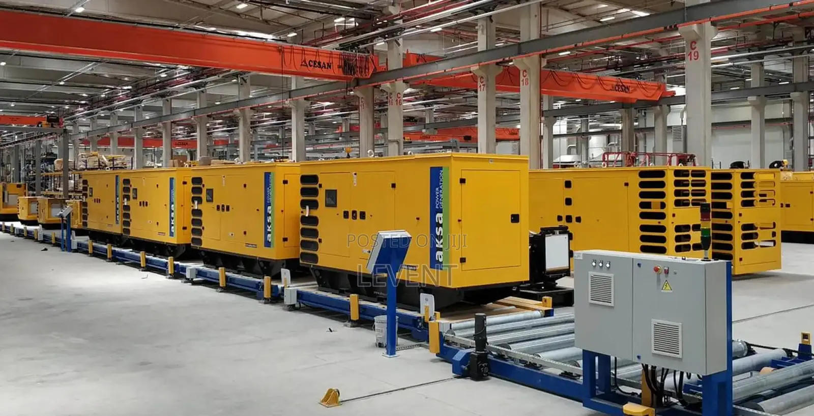 Aksa 17 Kva Diesel Generator