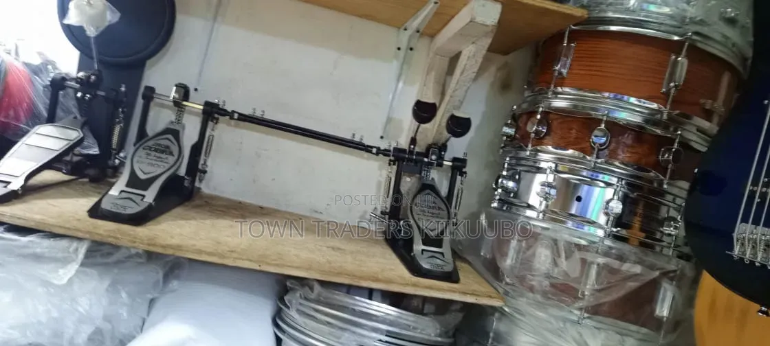 Double Kick Pedal Drums