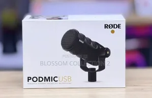 RØDE PodMic USB Dynamic Broadcast Microphone, XLR + USB-C
