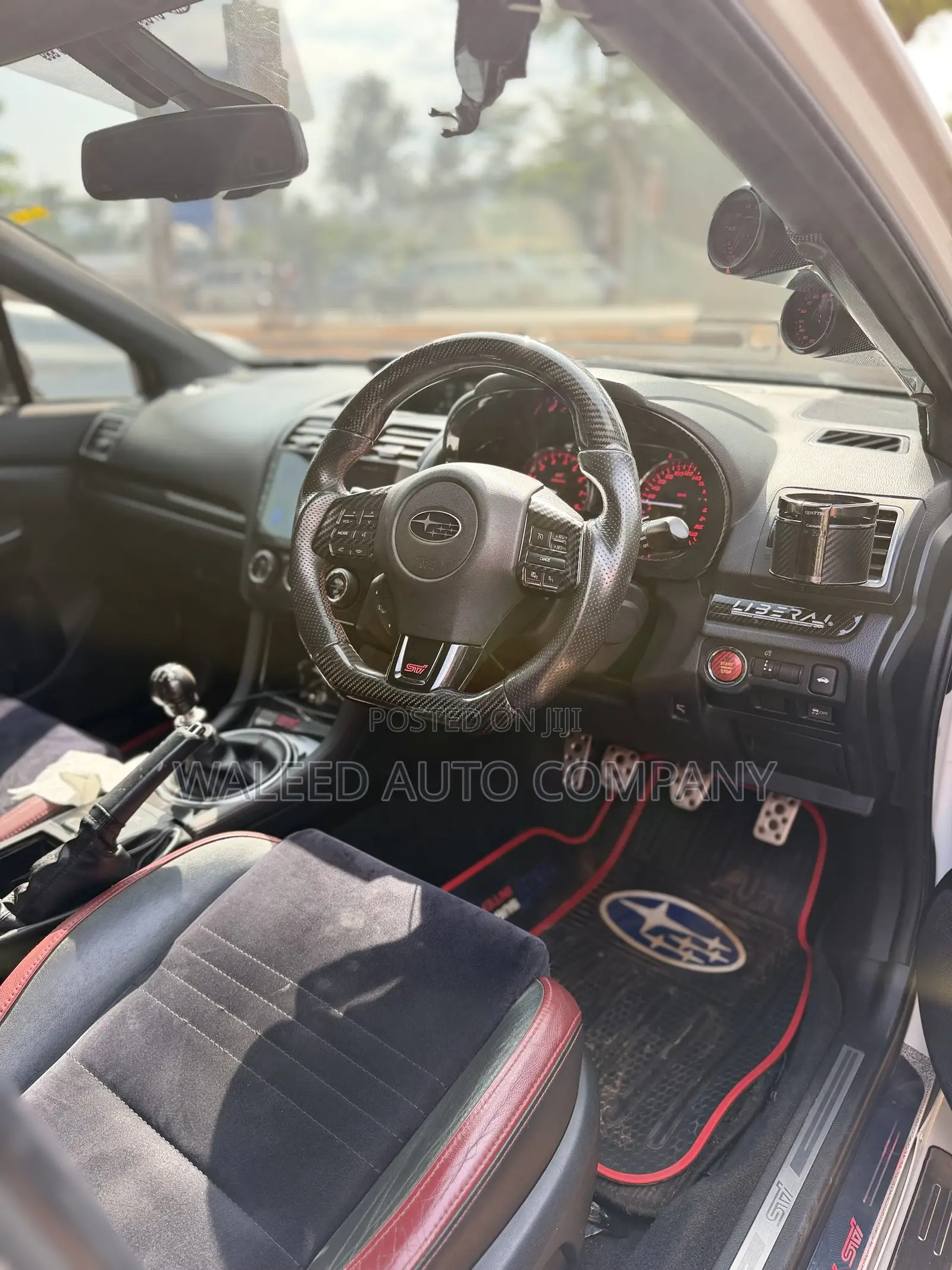 Subaru WRX STI 2016 White