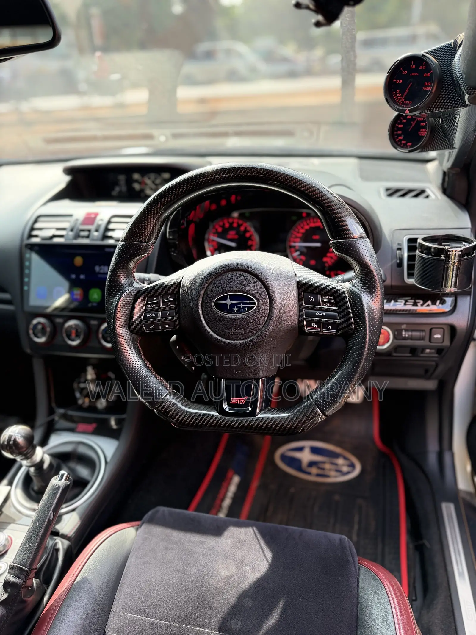 Subaru WRX STI 2016 White