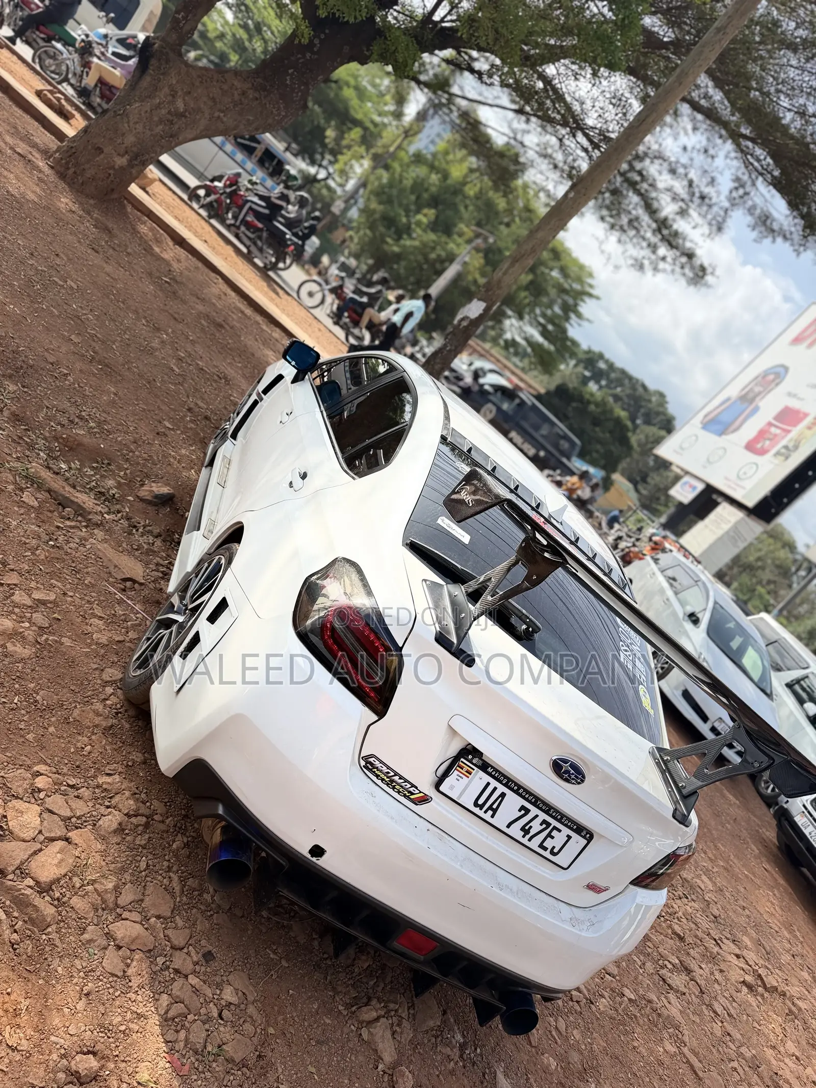 Subaru WRX STI 2016 White