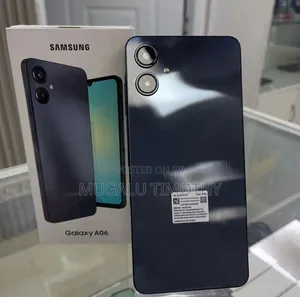 New Samsung Galaxy A06 128 GB Black