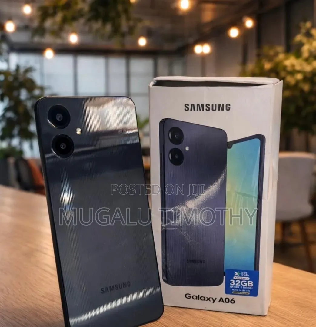 New Samsung Galaxy A06 128 GB Black