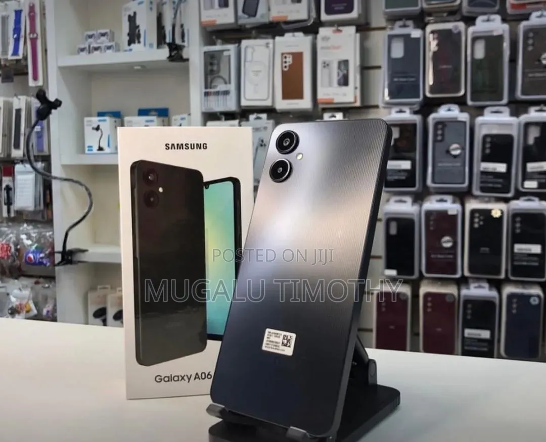New Samsung Galaxy A06 128 GB Black
