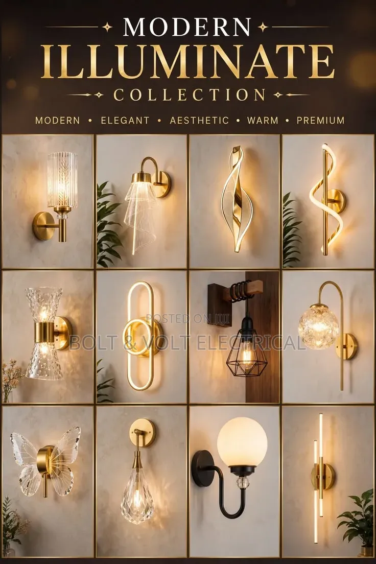 Modern Indoor Wall Lamps